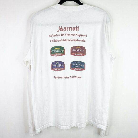 Children Miracle Network Torch Relay 2007 Long Sleeve T-Shirt Size Large L Mens - Picture 2 of 7